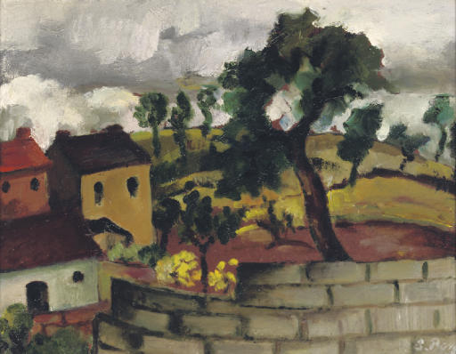 Landscape in Limburg, 1942 - Else Berg