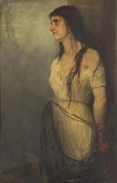Portrait of a Lady, 1877 - Thérèse Schwartze
