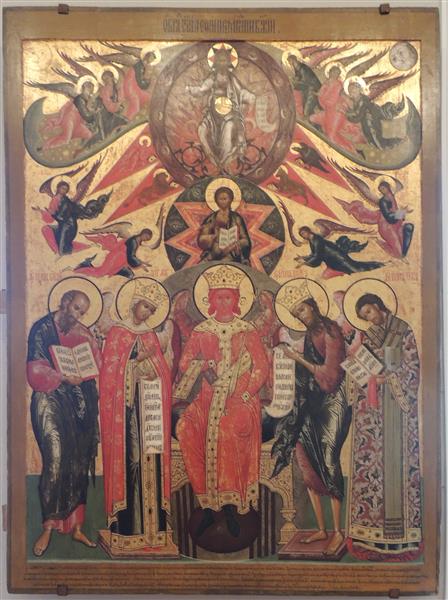Holy Wisdom, c.1650 - Orthodox Icons