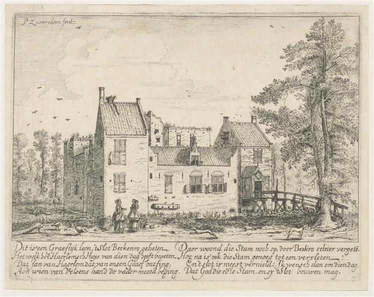 Slot Berkenrode, 1628 - Pieter Saenredam
