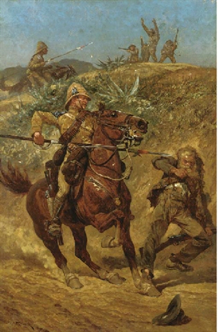 The Boer War, 1900 - Richard Caton Woodville Jr.
