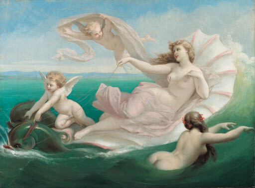 Sea Nymphs, 1871 - Анри-Пьер Пику