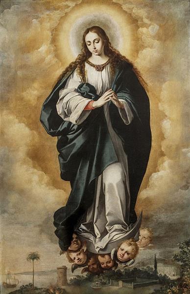 Immaculate of St. Vincent, c.1645 - Bartolome Esteban Murillo