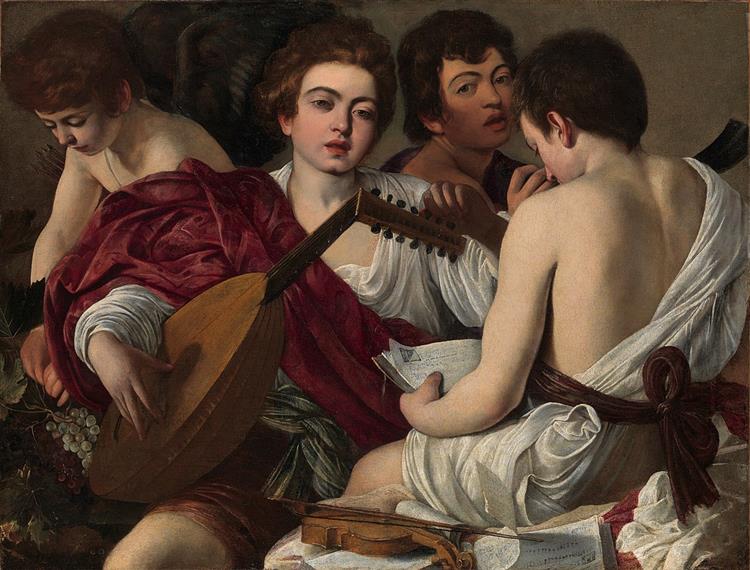 Musicians, c.1595 - Caravaggio