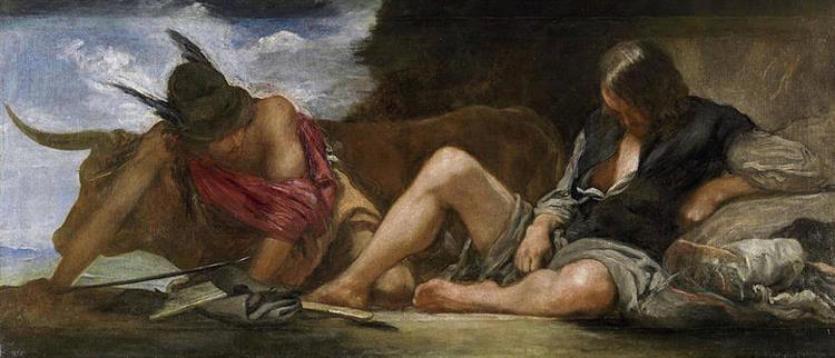 Mercury and Argus, c.1659 - Diego Velazquez