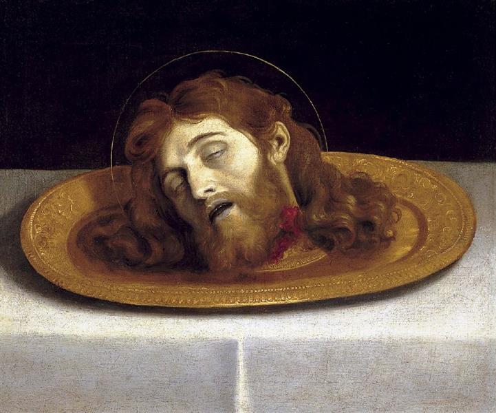The Head of St John the Baptist, c.1630 - Доменикино