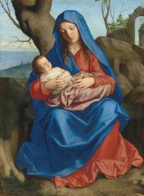 The Madonna and Child - Sassoferrato