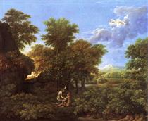 Spring (The Earthly Paradise) - Nicolas Poussin