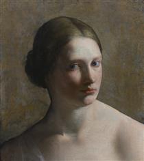 Head of a Woman - Orazio Gentileschi