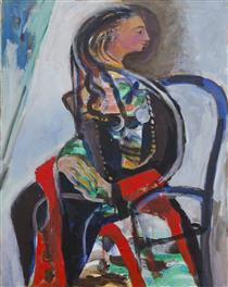 Seated Woman - Шану Лахири