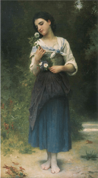Favorite flower, 1895 - William-Adolphe Bouguereau
