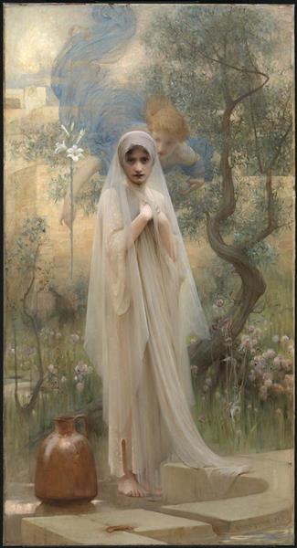 The Annunciation, 1892 - Артур Гакер