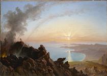 Mount Vesuvius and the Bay of Naples - Franz Ludwig Catel