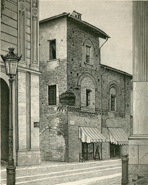 Casa Gotica in Tortona, 1890 - Giuseppe Barberis