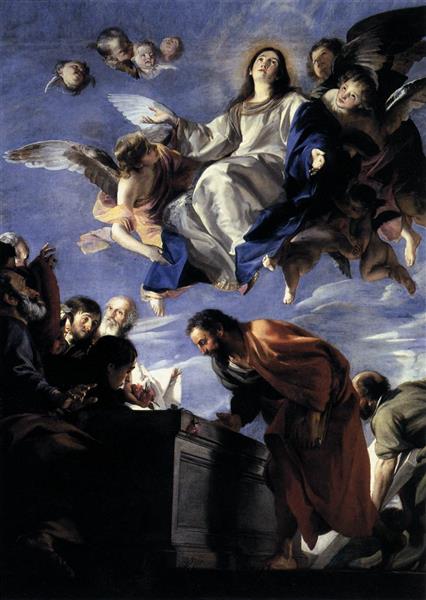 Assumption of the Virgin, c.1670 - Juan Martín Cabezalero