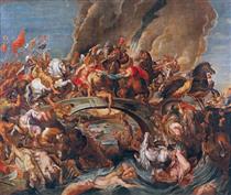 La Bataille des Amazones - Pierre Paul Rubens