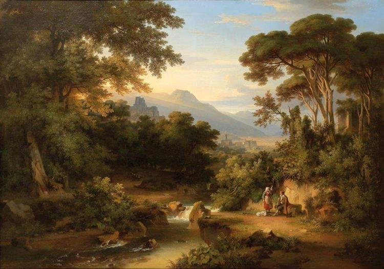 View to Subiaco - August Ahlborn