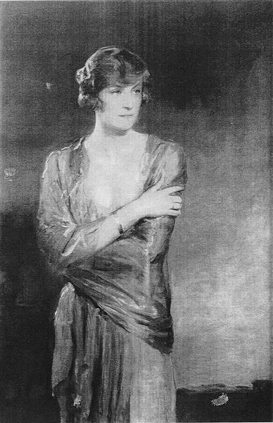 Portrait of Christine Baroness Fries-Tersch, 1929 - John Quincy Adams
