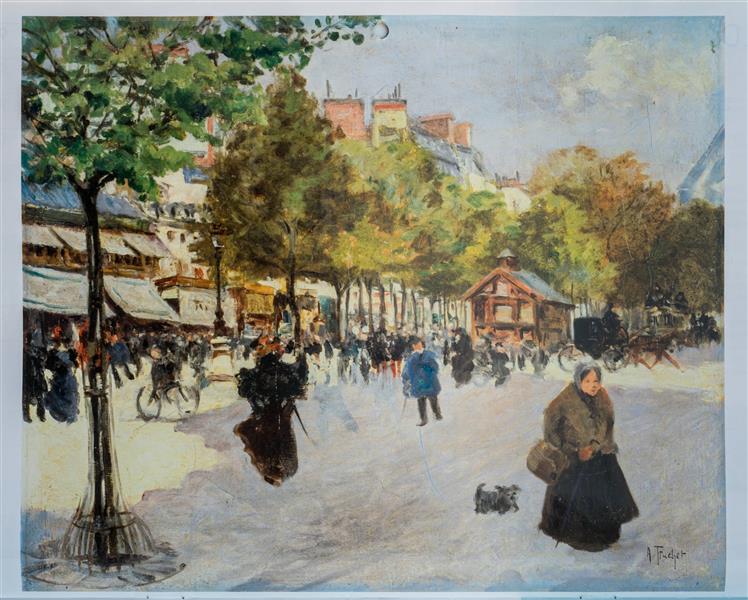 The Boulevard of Clichy - Луи Абель-Трюше