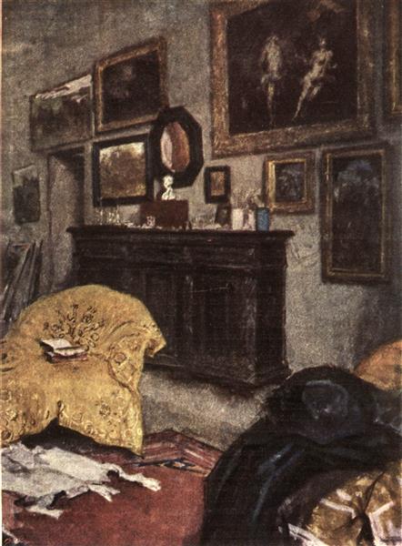 Studio of August Von Pettenkofen, 1889 - Август фон Петтенкофен