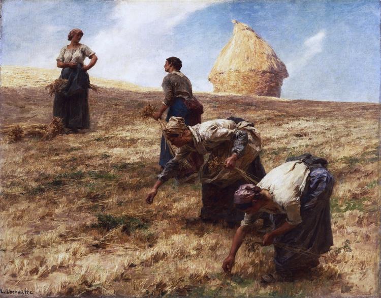 The gleaners, 1887 - Léon Augustin Lhermitte