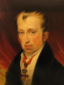 Portrait of Ferdinand I of Austria (1793-1875) - Friedrich von Amerling