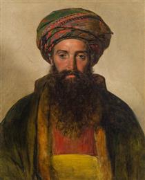 A Turkish man - Фрідріх фон Амерлінг