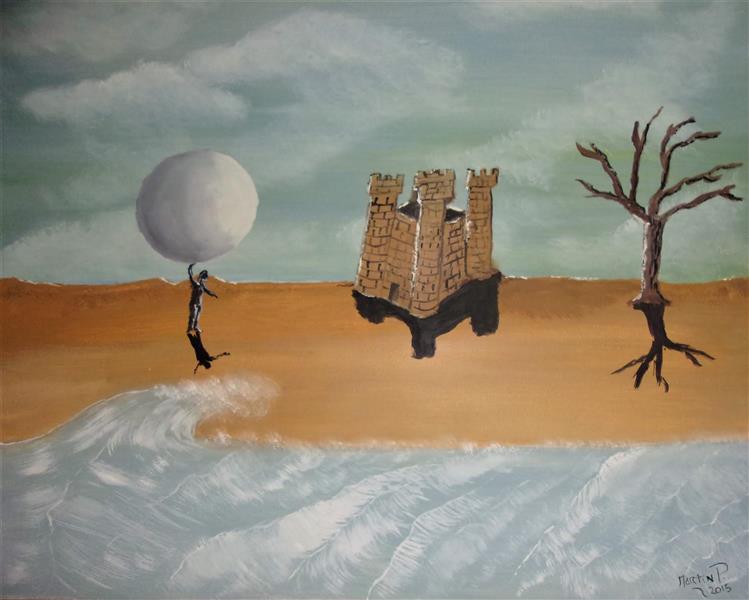La determinación de los sueños y los castillos de arena, 2015 - Ателье