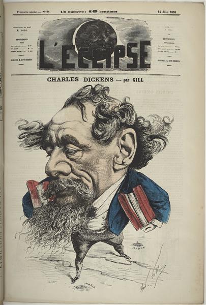 Charles Dickens, 1868 - Андре Жилль