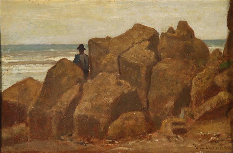 Cliff, 1872 - Vincenzo Cabianca