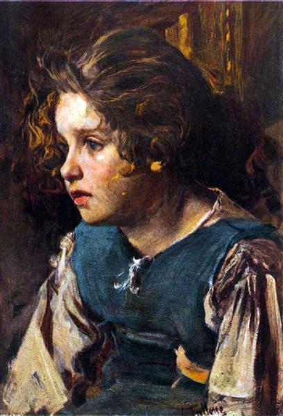 Lucy (Study) - Cesare Tallone