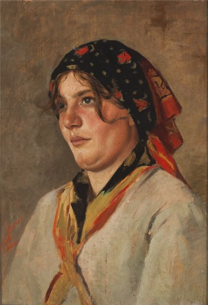 Peasant woman from Gabbro - Silvestro Lega