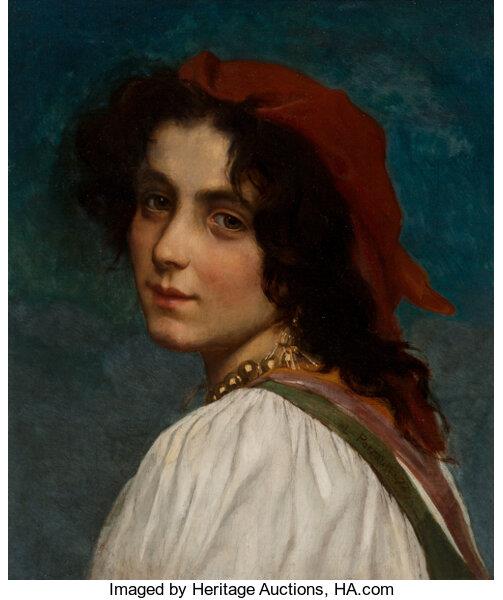 Young lady, 1872 - Léon Bazile Perrault