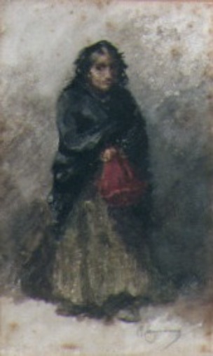Female figure, 1871 - Michele Cammarano