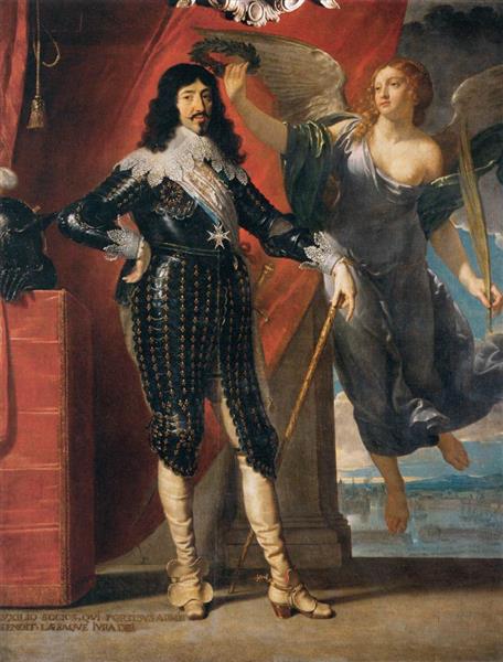 Louis XIII couronné par la Victoire, 1635 - Philippe de Champaigne