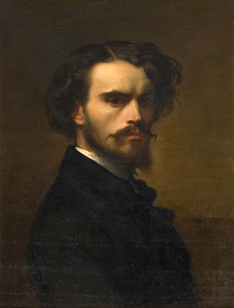 Self-Portrait, 1852 - Александр Кабанель