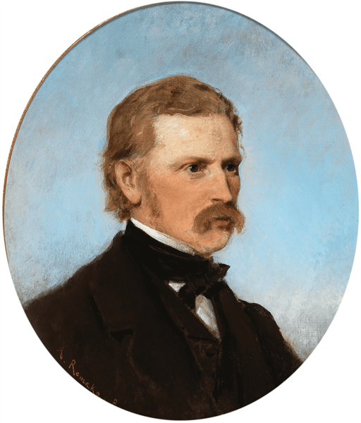 Portrait of Count Ferdinand Trauttmansdorff-Weinsberg - Anton Romako