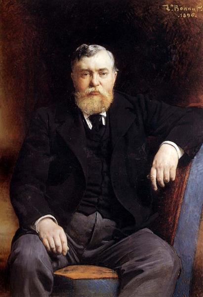 Portrait of Prince V. N. Tenishev, 1896 - Леон Бонна