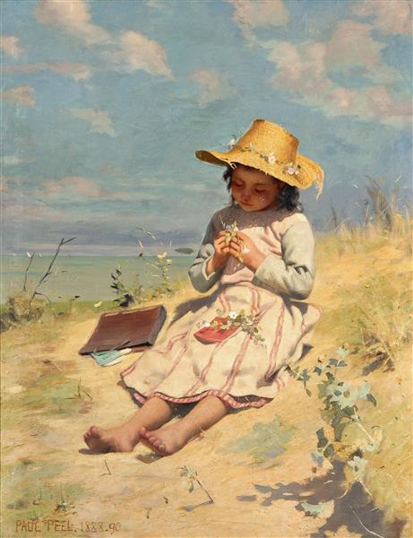 The young botanist, 1888 - 1890 - Paul Peel