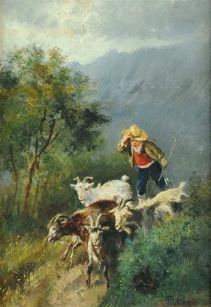 The shepherd boy - Філіппо Паліцці