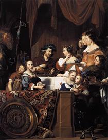 The Banquet of Cleopatra - Jan de Bray