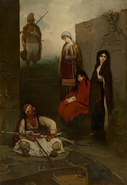 The Captive, 1870 - Jaroslav Čermák