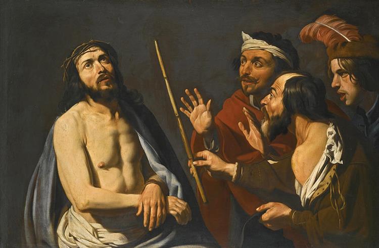 The Mocking of Christ - Matthias Stomer