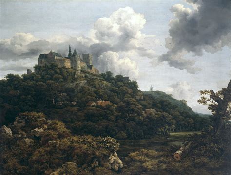 Le Château de Bentheim, 1653 - Jacob van Ruisdael