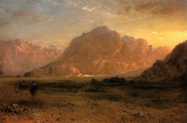 The Arabian Desert, 1870 - Фредерик Эдвин Чёрч