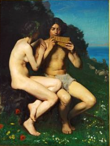 Daphnis and Cloë, 1879 - Peder Severin Krøyer