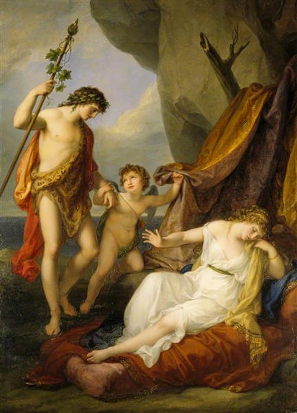 Bacchus and Ariadne - Angelica Kauffman