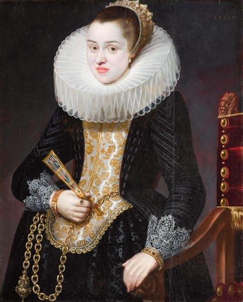 Portrait of a lady - Корнеліс де Вос