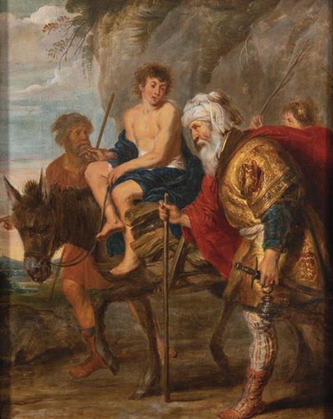 Abraham and Isaac on the way to sacrifice - Cornelis de Vos