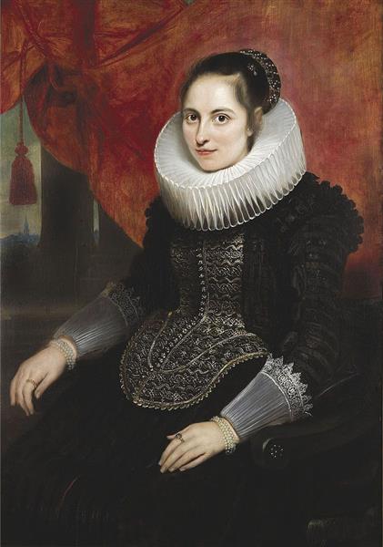 Portrait of Maria Vekemans - Корнелис де Вос